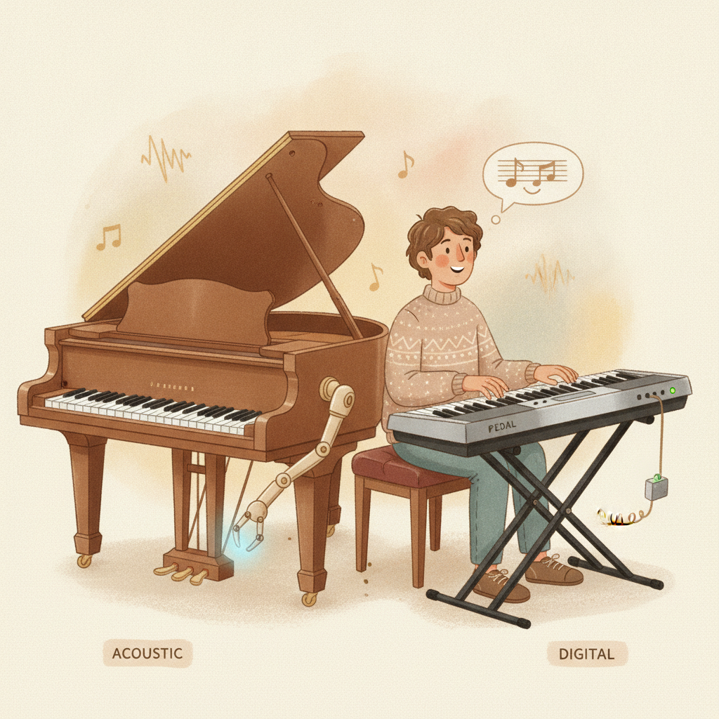 bFaaaP Pro for acoustic pianos and Switch for digital pianos